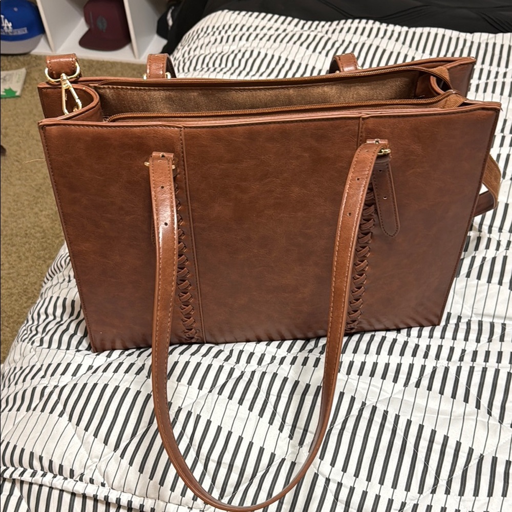 Elegant Brown Tote Bag